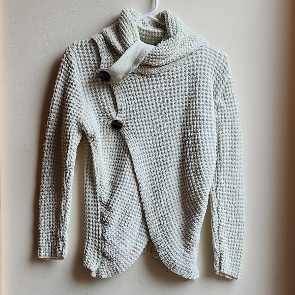 No brand Sweaters - Waffle Knit Turtle Neck Sweater Size Small